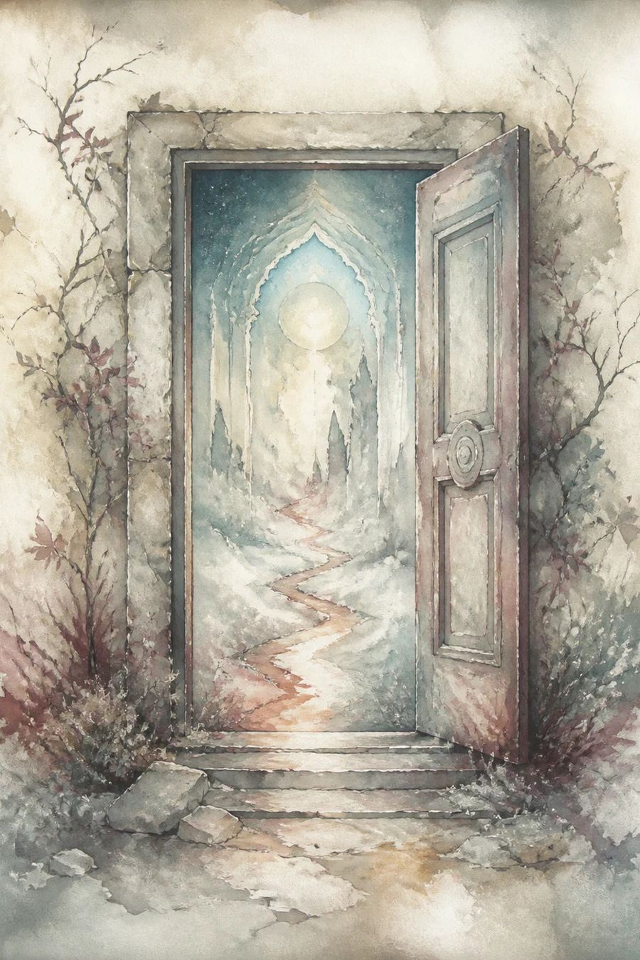 Concept preview artwork for Be: Beyond the Concrete Door
